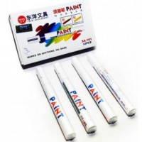 Маркер-краска строительный 12 шт., цвет черный Маркер-краска строительный 12 шт., цвет черный